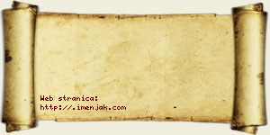 Mina Sokolović vizit kartica